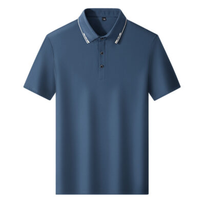 Áo Thun Lạnh Thể Thao Thoáng Mát Navy BS3234-Xanh