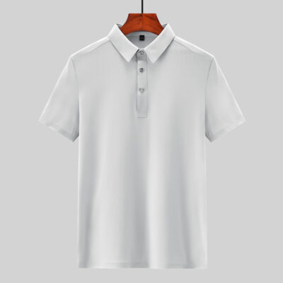 Áo Thun Lạnh Thể Thao Cao Cấp Đủ Size Từ L Đến 8XL Co Giãn Cực Mát Không Nhăn Nhàu Navy BS3238-Xám