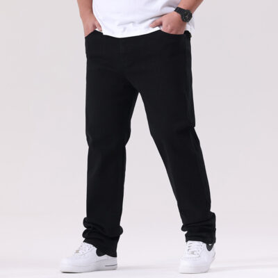 Quần Jeans Nam Size Lớn Ống Đứng Co Giãn Rộng Rãi Navy BS3247