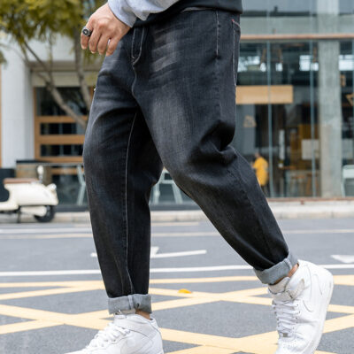 Quần Jeans Nam Cỡ Lớn Mẫu Mới Nhật Co Giãn Thoải Mái Navy BS3252-Xanh