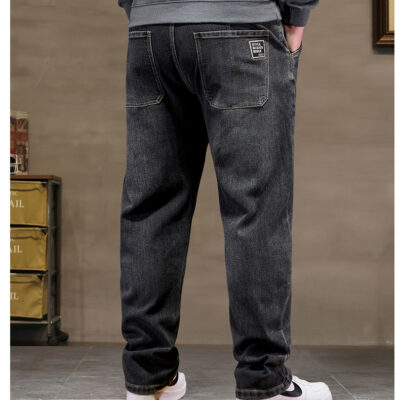 Quần Jeans Nam Cạp Chun Mới Size Lớn Chất Vải Dày Vừa Mềm Co Giãn Thoải Mái Navy BS3246 – Xanh Lam