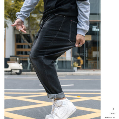 Quần Jeans Nam Cỡ Lớn Mẫu Mới Nhật Co Giãn Thoải Mái Navy BS3252-Xanh