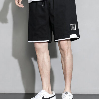 Quần Thun Nam Đủ Size Từ M-8XL Chất Cotton Mịn Mát Co Giãn Thương Hiệu Navy BS3315 – Màu Đen