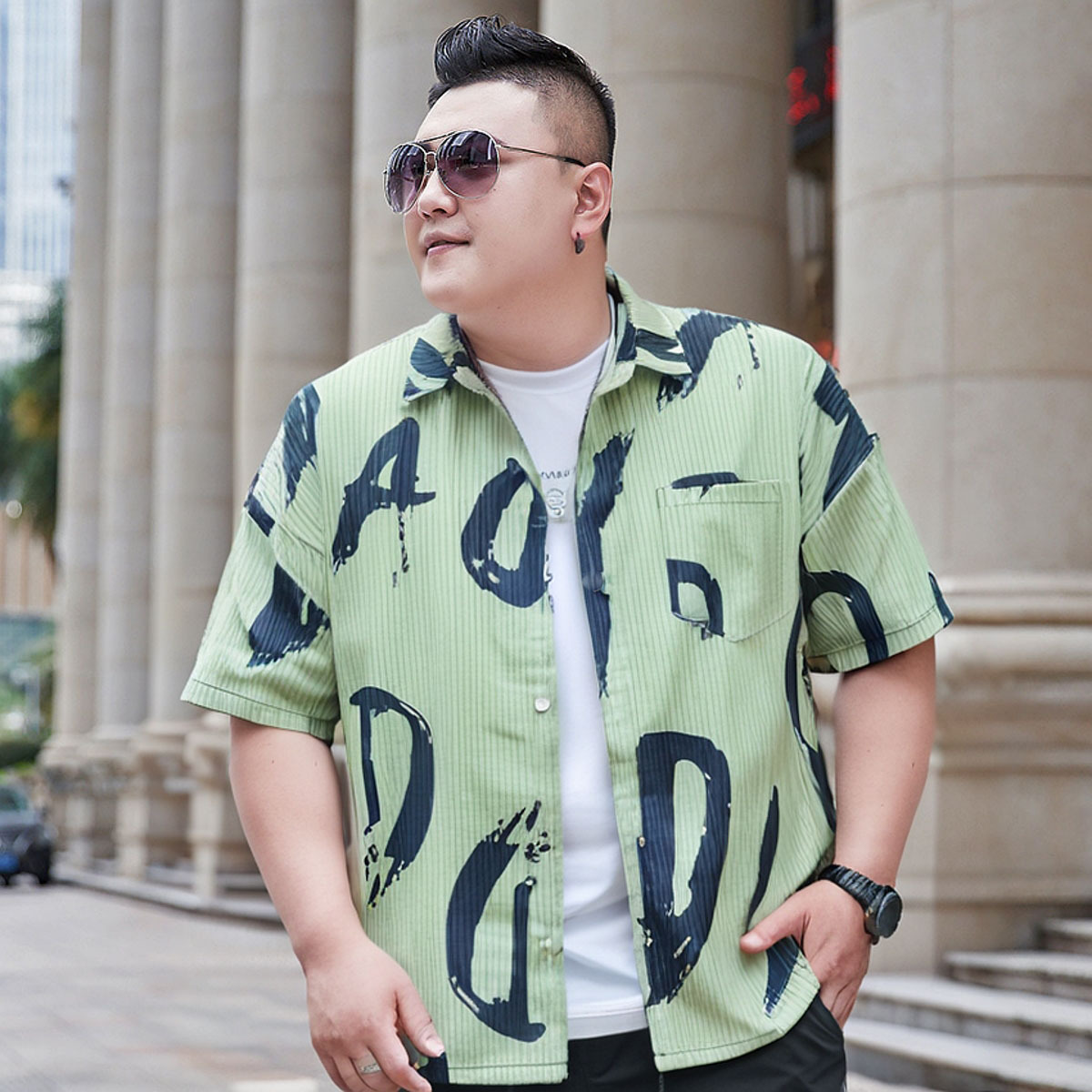 áo nam form rộng