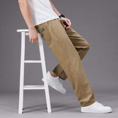 Quần Kaki Ống Đứng M-6XL Chất Vải Mềm Mịn Mỏng Mát Co Giãn Nhẹ Thương Hiệu Navy BS3285 – Màu Xanh QD