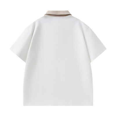 Áo Thun Cổ Trụ Khóa Kéo Size Từ 50kg-140kg Chất Vải Cotton Dày Mềm Mịn Co Giãn Thương Hiệu Navy BS3275 – Màu Đen
