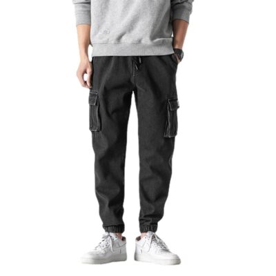 Quần Jeans Túi Hộp Từ M-8XL Chất Jeans Mềm Mịn Dày Vừa Co Giãn Nhẹ Lưng Thun Navy BS3301 – Màu Xanh Da Trời