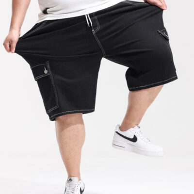 Quần Short Jeans Túi Hộp Nam Big Size Thương Hiệu Navy BS3291 Bền Bỉ, Thoải Mái Phong Cách Mỹ