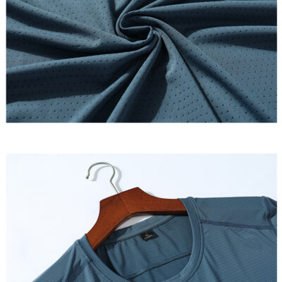 Bộ Quần Áo Thể Thao Nam Đủ Size Từ L-8XL Chất Thun Thể Thao Mỏng Mát Co Giãn Thương Hiệu Navy BS3298 – Bộ Đen+Xám