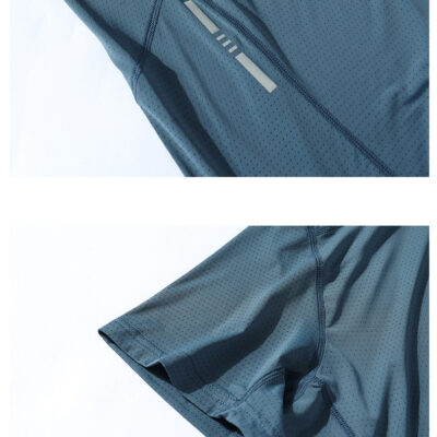 Bộ Quần Áo Thể Thao Nam Đủ Size Từ L-8XL Chất Thun Thể Thao Mỏng Mát Co Giãn Thương Hiệu Navy BS3298 – Bộ Đen+Xám