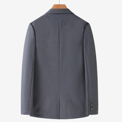 Áo Vest Nam Size Lớn Một Nút, Áo Vest Công Sở Cho Người Béo Cỡ Lớn Với Chất Vải Chuyên Dụng Mịn Mát Dày Ít Nhăn Thương Hiệu Navy BS3289 – Màu GrayC
