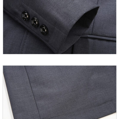 Áo Vest Nam Size Lớn Một Nút, Áo Vest Công Sở Cho Người Béo Cỡ Lớn Với Chất Vải Chuyên Dụng Mịn Mát Dày Ít Nhăn Thương Hiệu Navy BS3289 – Màu GrayC