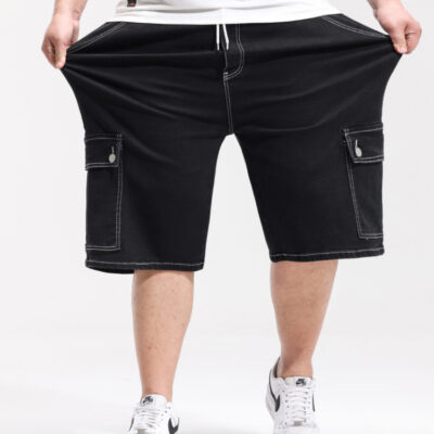 Quần Short Jeans Túi Hộp Nam Big Size Thương Hiệu Navy BS3291 Bền Bỉ, Thoải Mái Phong Cách Mỹ