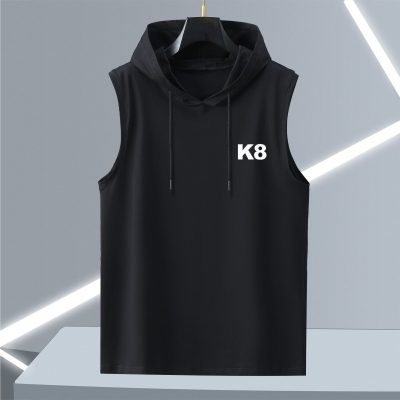 Áo Hoodie Big Size Nam 5XL-10XL Mỏng Mát Co Giãn Thương Hiệu Navy BS3354-Trắng Snow Mountain