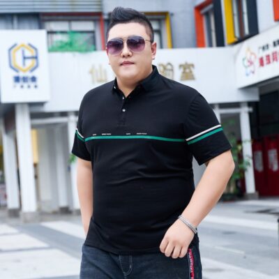 Áo Cổ Bẻ Nam Béo Vải Cotton Mềm Mịn Co Giãn Thấm Hút Mồ Hôi Tốt Thương Hiệu Navy BS3337 – TX203