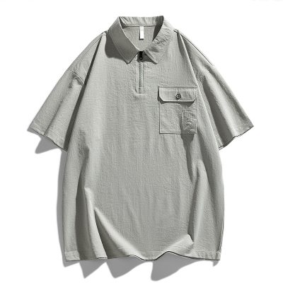 Áo Cổ Bẻ Nam Đủ Size M-8XL Vải Chuyên Dụng Dày Vừa Chống Nhăn Co Giãn Nhẹ Thương Hiệu Navy BS3349-Màu Xanh QD
