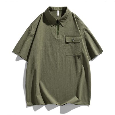 Áo Cổ Bẻ Nam Đủ Size M-8XL Vải Chuyên Dụng Dày Vừa Chống Nhăn Co Giãn Nhẹ Thương Hiệu Navy BS3349-Màu Xanh QD