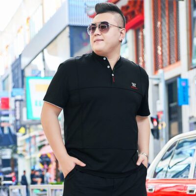 Áo Cổ Bẻ Nam Béo Vải Cotton Mềm Mịn Co Giãn Thấm Hút Mồ Hôi Tốt Thương Hiệu Navy BS3337 – TX203