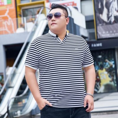 Áo Cổ Bẻ Nam Béo Vải Cotton Mềm Mịn Co Giãn Thấm Hút Mồ Hôi Tốt Thương Hiệu Navy BS3338 – TX364