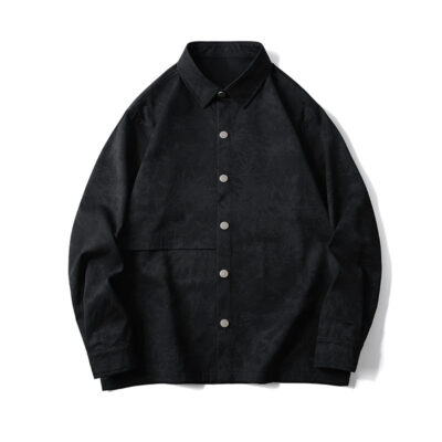 Áo Sơ Mi Nam Mập L-8XL Vải Chuyên Dụng Dày Vừa Ít Nhăn Co Giãn Ít Thương Hiệu Navy BS3326 – Màu Xám