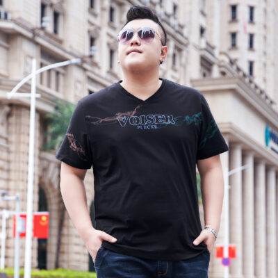 Áo Thun Big Size Nam Vải Cotton Co Giãn Dày Vừa Thoáng Mát Thấm Hút Mồ Hôi Thương Hiệu Navy BS3334 – DX136