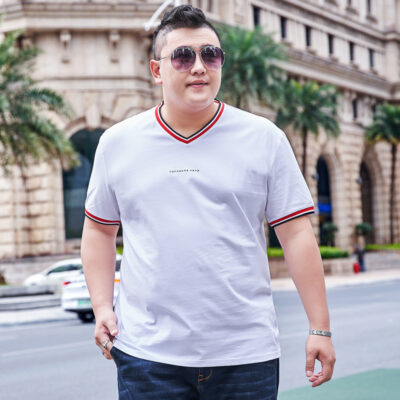 Áo Thun Big Size Nam Vải Cotton Co Giãn Dày Vừa Thoáng Mát Thấm Hút Mồ Hôi Thương Hiệu Navy BS3334 – DX136