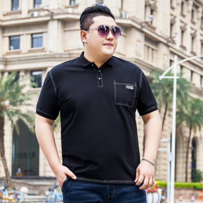 Áo Thun Big Size Nam Vải Cotton Co Giãn Dày Vừa Thoáng Mát Thấm Hút Mồ Hôi Thương Hiệu Navy BS3334 – DX136