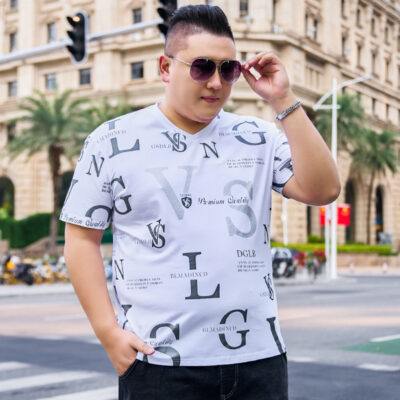 Áo Thun Big Size Nam Vải Cotton Co Giãn Dày Vừa Thoáng Mát Thấm Hút Mồ Hôi Thương Hiệu Navy BS3334 – DX136