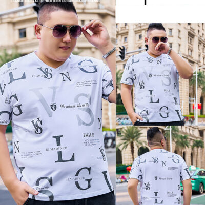 Áo Thun Big Size Nam Vải Cotton Co Giãn Dày Vừa Thoáng Mát Thấm Hút Mồ Hôi Thương Hiệu Navy BS3334 – DX136