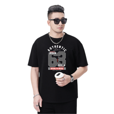 Áo Thun Big Size Nam Navy BSX1562-Trắng – Form Rộng, Mềm Mịn Thoải Mái