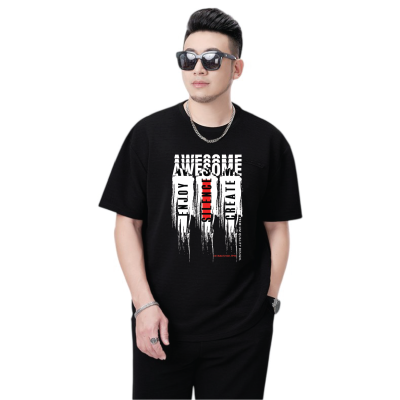 Áo Thun Big Size Nam Navy BSX1561-Xám – Form Rộng Sành Điệu Mọi Lúc