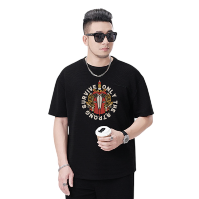 Áo Thun Big Size Nam Navy BSX1558-Đen – Mềm Mịn, Co Giãn Hoàn Hảo