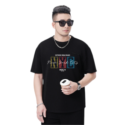 Áo Thun Big Size Nam Navy BSX1554-Cam – Cotton 4 Chiều Thoải Mái