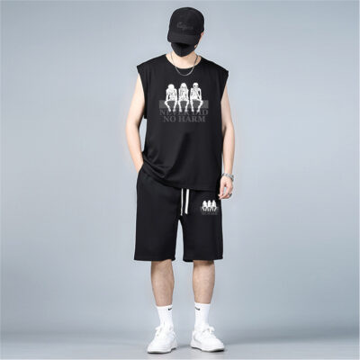 Bộ Quần Áo Ba Lỗ Big Size Navy BSX1576 Đen: Thoải Mái Đỉnh Cao, Phù Hợp Mọi Vóc Dáng