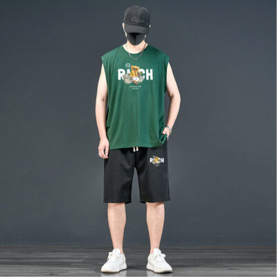 Bộ Quần Áo Ba Lỗ Big Size Navy BSX1580 Đen: Thoải Mái Đỉnh Cao, Phù Hợp Mọi Vóc Dáng