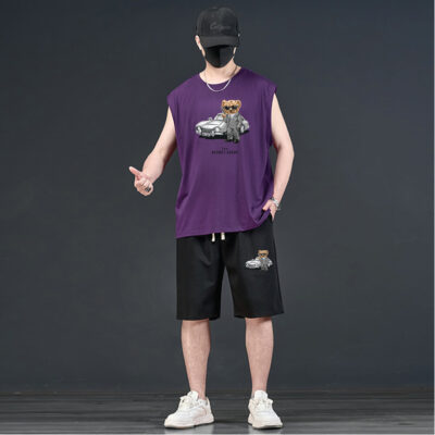Bộ Quần Áo Ba Lỗ Big Size Navy BSX1581 Đen: Thoải Mái Đỉnh Cao, Phù Hợp Mọi Vóc Dáng
