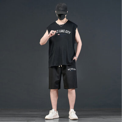 Bộ Quần Áo Ba Lỗ Big Size Navy BSX1583 Đen: Thoải Mái Đỉnh Cao, Phù Hợp Mọi Vóc Dáng