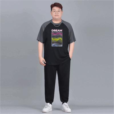 Áo Thun Raglan Big Size Nam (40kg – 160kg) BSX1847X