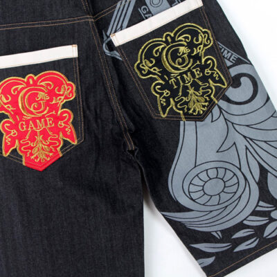 Quần Short Denim Dáng Rộng Cỡ Lớn BS3359