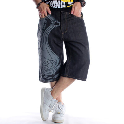 Quần Short Denim Dáng Rộng Cỡ Lớn BS3359
