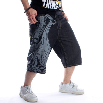 Quần Short Denim Dáng Rộng Cỡ Lớn BS3359