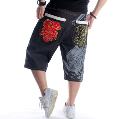 Quần Short Denim Dáng Rộng Cỡ Lớn BS3359