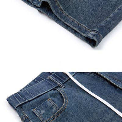 Quần Short Denim Co Giãn Thoải Mái BS3390 Xanh