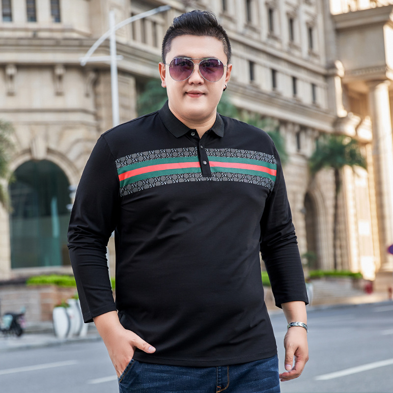 áo thun cổ bẻ nam béo