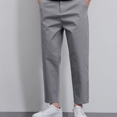 Quần Âu Big Size Nam Form Đứng Thời Trang Navy BS3370 Màu Nâu