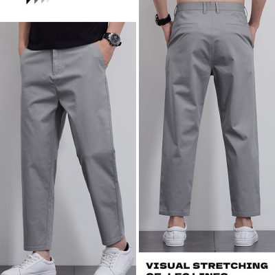 Quần Âu Big Size Nam Form Đứng Thời Trang Navy BS3370 Màu Nâu