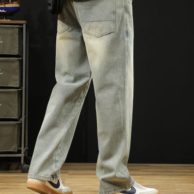 Quần Ống Rộng Cỡ Lớn Kiểu Hồng Kong Vải Mềm Thoáng Khí BS3372 Màu Đen