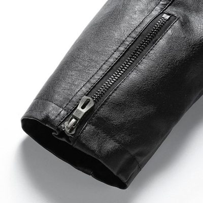 Áo Khoác Da Cở Lớn Kiểu Hàn Quốc Da PU BS3410 JK20 Mỏng Màu Xanh Lá Cây