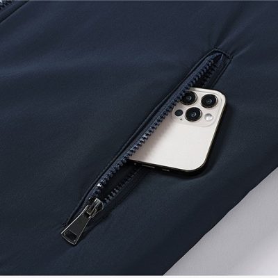 Áo Gió Lót Bông Cổ Đứng BS3404 2208 Màu Xanh