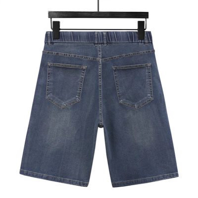 Quần Short Denim Co Giãn Thoải Mái BS3390 Xanh
